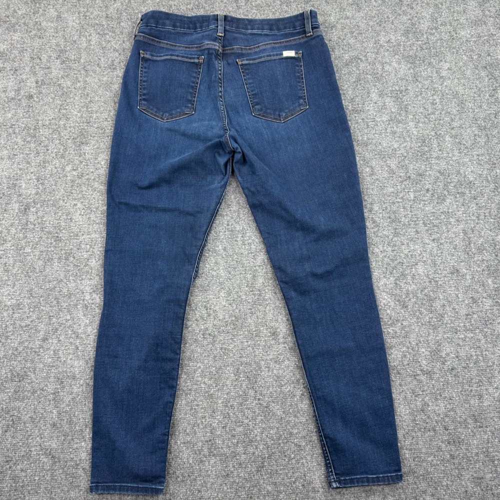 JEN7 By 7 For All Mankind Legging Ankle Jeans Dark Wash Size 8 Women's - Picture 9 of 15